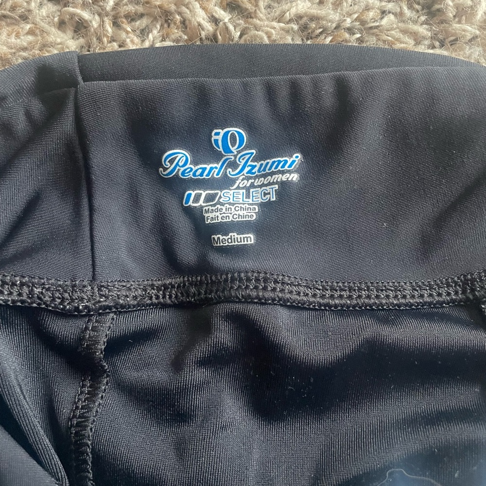 3 pairs of Pearl Izumi select padded bike shorts